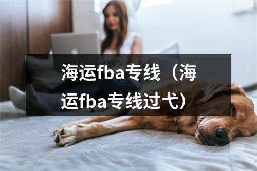 海运fba专线（海运fba专线过弋）