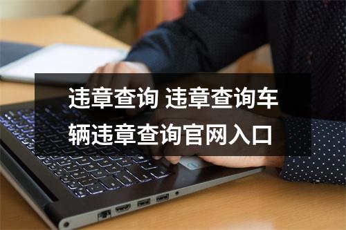 违章查询 违章查询车辆违章查询官网入口