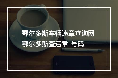 鄂尔多斯车辆违章查询网 鄂尔多斯查违章  号码