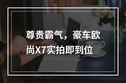 尊贵霸气，豪车欧尚X7实拍即到位