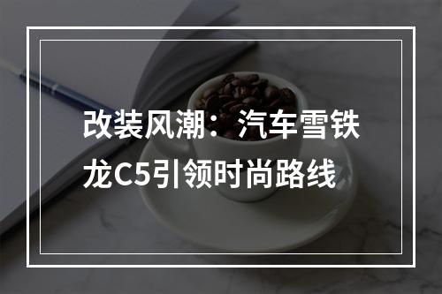 改装风潮：汽车雪铁龙C5引领时尚路线