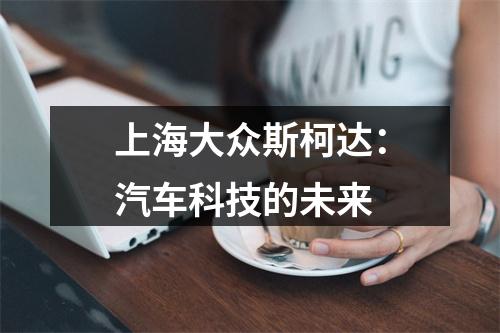 上海大众斯柯达：汽车科技的未来