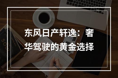 东风日产轩逸：奢华驾驶的黄金选择