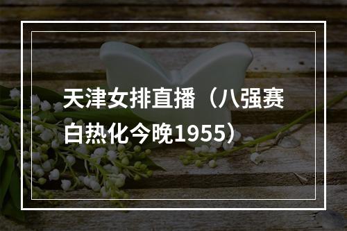 天津女排直播（八强赛白热化今晚1955）