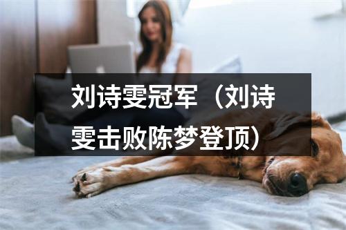 刘诗雯冠军（刘诗雯击败陈梦登顶）