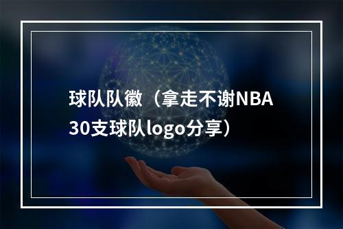 球队队徽（拿走不谢NBA30支球队logo分享）