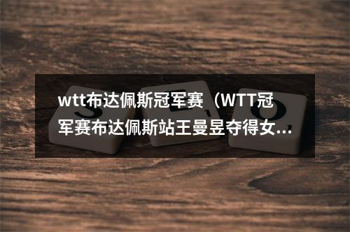 wtt布达佩斯冠军赛（WTT冠军赛布达佩斯站王曼昱夺得女单冠军）