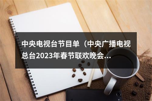 中央电视台节目单（中央广播电视总台2023年春节联欢晚会节目单）