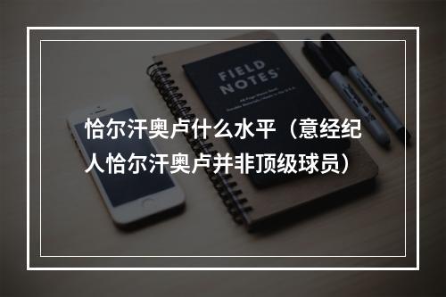 恰尔汗奥卢什么水平（意经纪人恰尔汗奥卢并非顶级球员）