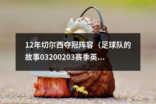 12年切尔西夺冠阵容（足球队的故事03200203赛季英超的切尔西队）