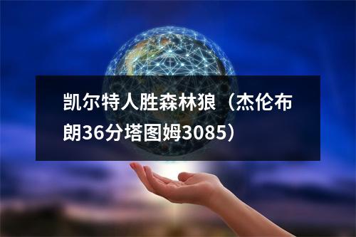 凯尔特人胜森林狼（杰伦布朗36分塔图姆3085）