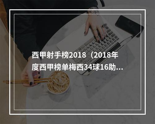 西甲射手榜2018（2018年度西甲榜单梅西34球16助苏神26球15助）