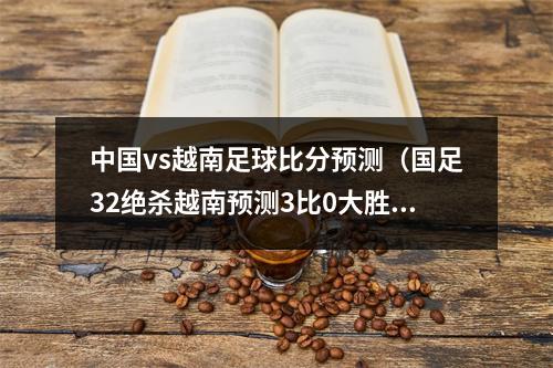 中国vs越南足球比分预测（国足32绝杀越南预测3比0大胜中国队的越南球迷透着不服）