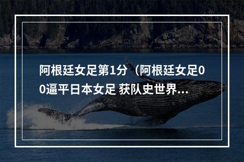 阿根廷女足第1分（阿根廷女足00逼平日本女足 获队史世界杯第1分）