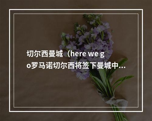 切尔西曼城（here we go罗马诺切尔西将签下曼城中场帕尔默）