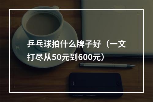 乒乓球拍什么牌子好（一文打尽从50元到600元）