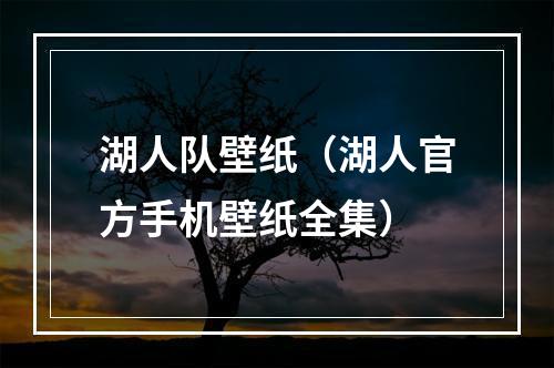 湖人队壁纸（湖人官方手机壁纸全集）