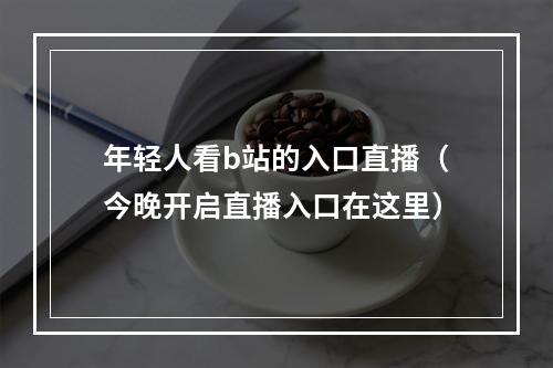 年轻人看b站的入口直播（今晚开启直播入口在这里）