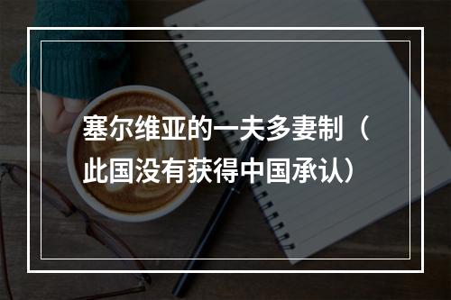 塞尔维亚的一夫多妻制（此国没有获得中国承认）