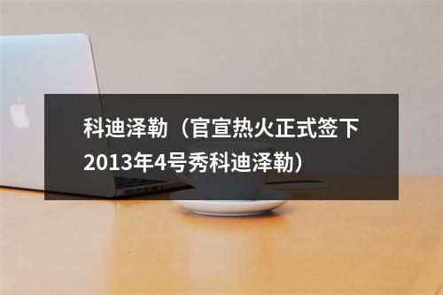 科迪泽勒（官宣热火正式签下2013年4号秀科迪泽勒）