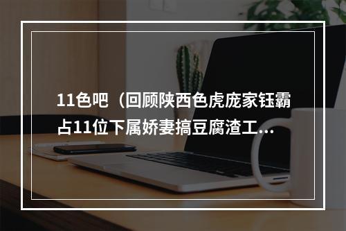 11色吧（回顾陕西色虎庞家钰霸占11位下属娇妻搞豆腐渣工程遭下马）