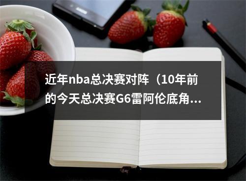 近年nba总决赛对阵（10年前的今天总决赛G6雷阿伦底角绝平三分 助热火加时力克马刺）