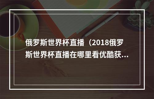 俄罗斯世界杯直播（2018俄罗斯世界杯直播在哪里看优酷获64场比赛直播权）