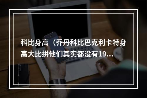 科比身高（乔丹科比巴克利卡特身高大比拼他们其实都没有198米）