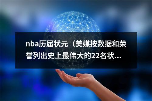 nba历届状元（美媒按数据和荣誉列出史上最伟大的22名状元）