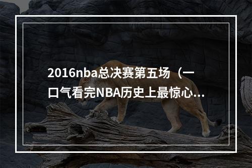 2016nba总决赛第五场（一口气看完NBA历史上最惊心动魄的2016年总决赛库里）