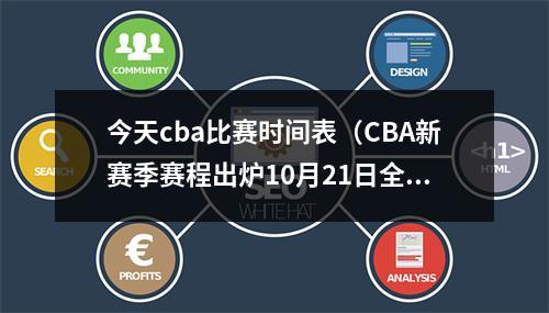 今天cba比赛时间表（CBA新赛季赛程出炉10月21日全面打响 常规赛52轮4月6日收官）