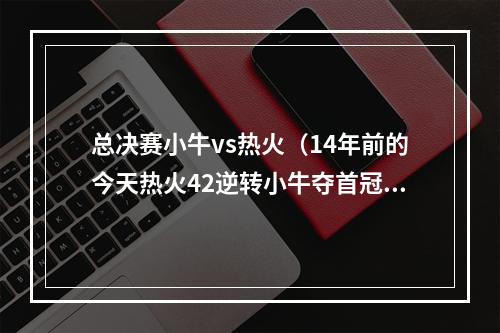 总决赛小牛vs热火（14年前的今天热火42逆转小牛夺首冠 三年级韦德荣膺FMVP）