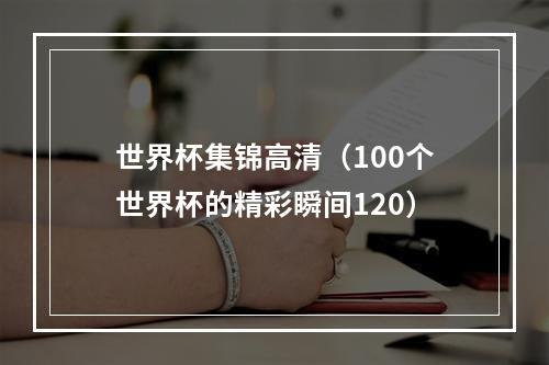 世界杯集锦高清（100个世界杯的精彩瞬间120）