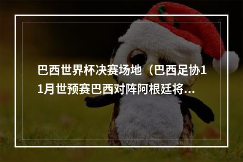 巴西世界杯决赛场地（巴西足协11月世预赛巴西对阵阿根廷将在马拉卡纳球场进行）