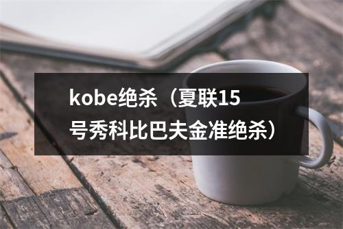 kobe绝杀（夏联15号秀科比巴夫金准绝杀）