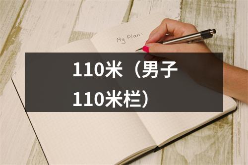 110米（男子110米栏）