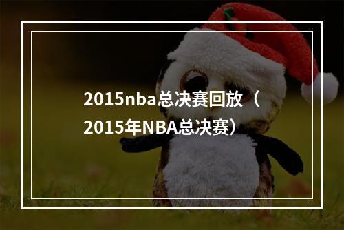 2015nba总决赛回放（2015年NBA总决赛）