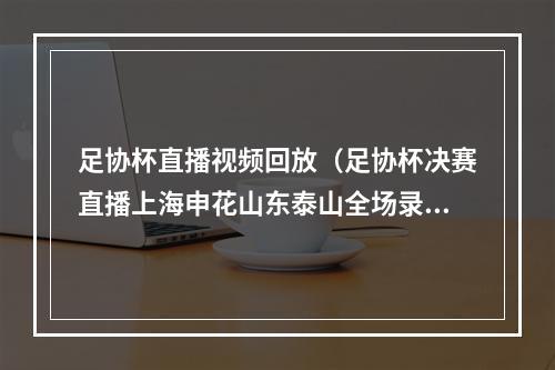 足协杯直播视频回放（足协杯决赛直播上海申花山东泰山全场录像回放中文高清视频回放）